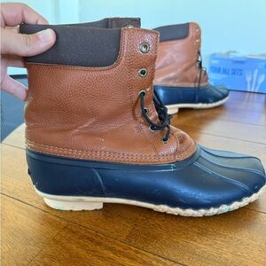 L.L. Bean Brown and Black Men's Boots